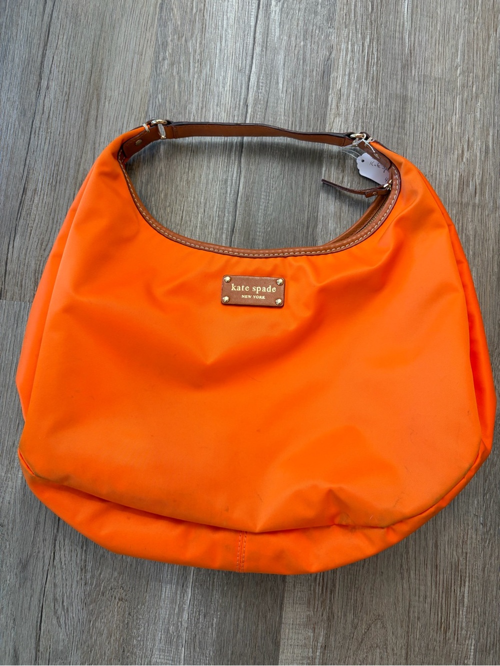 kate spade Bright Orange Shoulder Hobo Bag